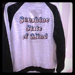 Spiritual gangster Sunshine silky  jacket NWOT☀️☀️